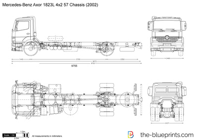 Mercedes-Benz Axor 1823L 4x2 57 Chassis