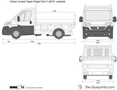 Citroen Jumper Tipper Single Cab L1 (2013)