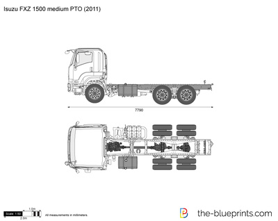 Isuzu FXZ 1500 medium PTO