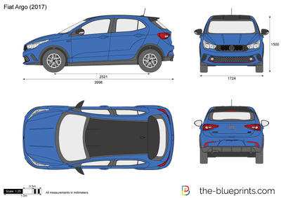 Volkswagen Saveiro Cross 2014 Blueprint Template