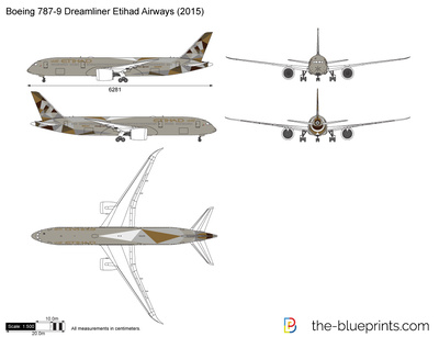 Boeing 787-9 Dreamliner Etihad Airways