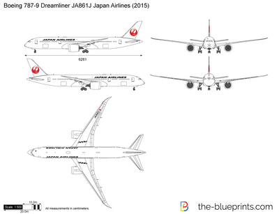 Boeing 787-9 Dreamliner JA861J Japan Airlines