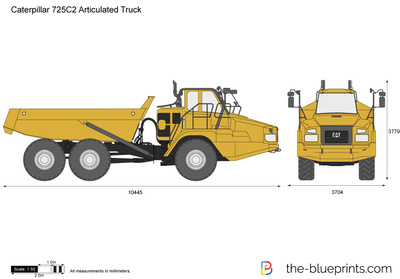 Caterpillar 725C2 Articulated Truck