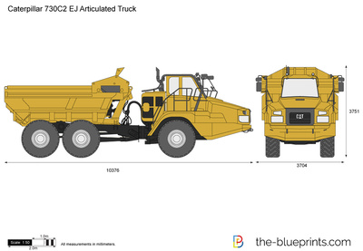 Caterpillar 730C2 EJ Articulated Truck