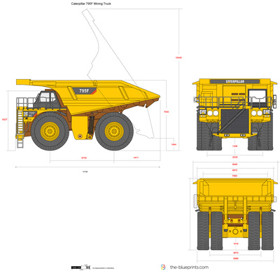 Caterpillar 795F Mining Truck