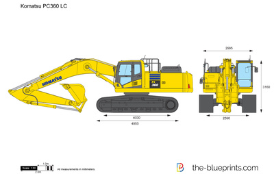 Komatsu PC360 LC