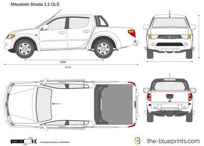 Mitsubishi Strada 3.2 GLS