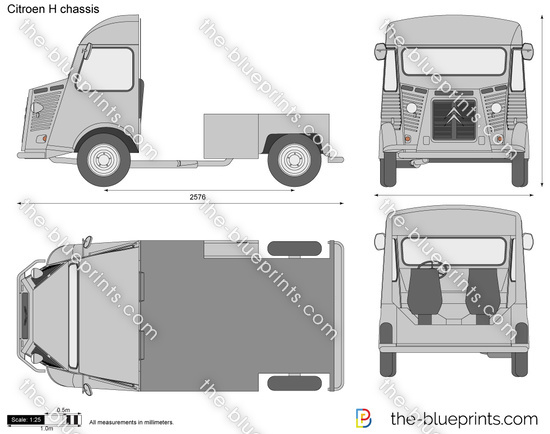 Citroen H chassis