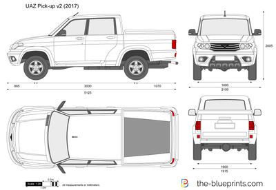 UAZ Pick-up v2 (2017)