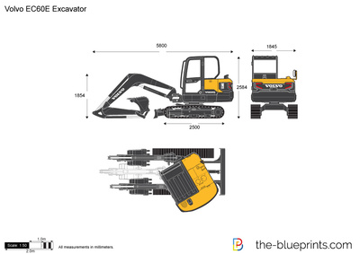 Volvo EC60E Excavator