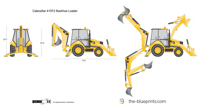 Caterpillar 415F2 Backhoe Loader