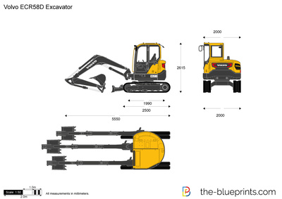 Volvo ECR58D Excavator