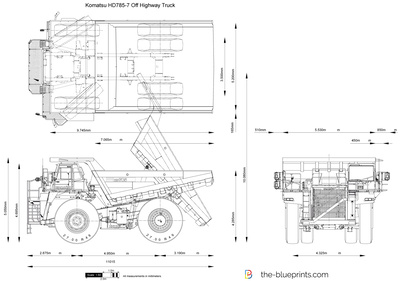 Komatsu HD785-7 Off Highway Truck