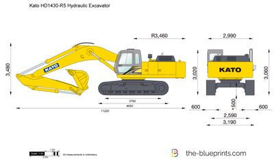 Kato HD1430-R5 Hydraulic Excavator