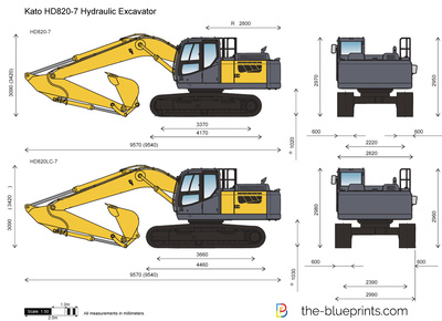 Kato HD820-7 Hydraulic Excavator