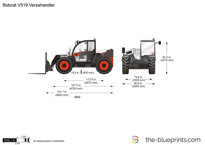 Bobcat V519 Versahandler