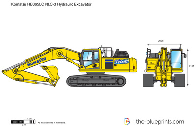 Komatsu HB365LC NLC-3 Hydraulic Excavator