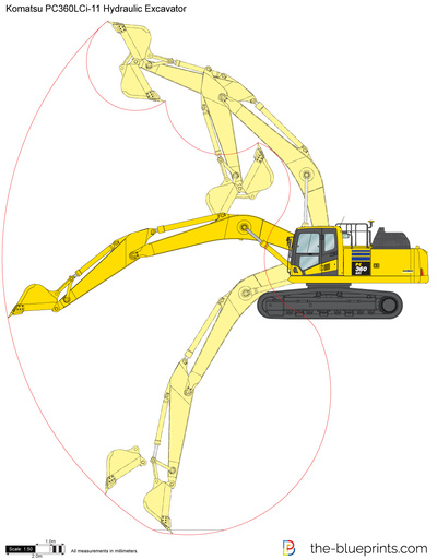 Komatsu PC360LCi-11 Hydraulic Excavator