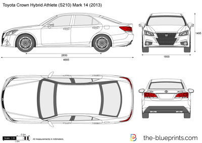 Toyota Crown Hybrid Athlete (S210) Mark 14