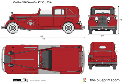 Cadillac V16 Town Car 452 C (1933)