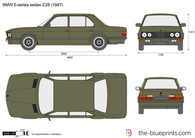 BMW 5-series sedan E28