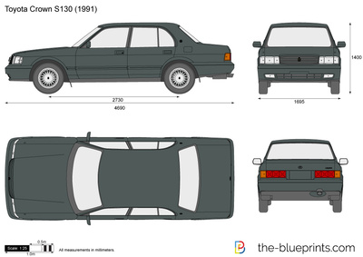 Toyota Crown S130 (1991)