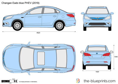 Changan Eado blue PHEV