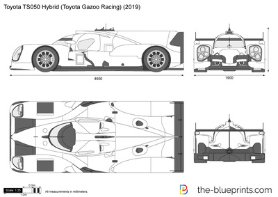 Toyota TS050 Hybrid (Toyota Gazoo Racing) (2019)