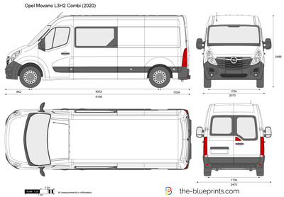 Opel Movano L3H2 Combi