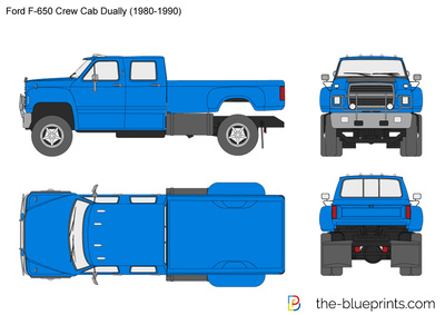 Ford F-650 Crew Cab Dually