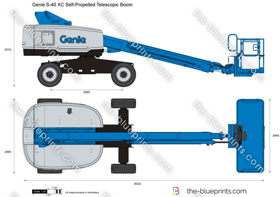 Genie S-40 XC Self-Propelled Telescopic Boom