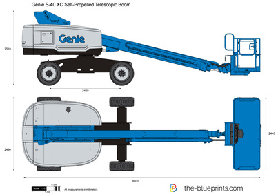 Genie S-40 XC Self-Propelled Telescopic Boom