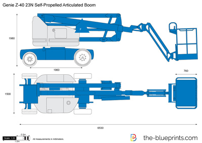 Genie Z-40 23N Self-Propelled Articulated Boom