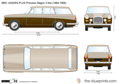 BMC VANDER PLAS Princess Wagon 3 litre