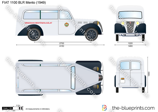 FIAT 1100 BLR Mento