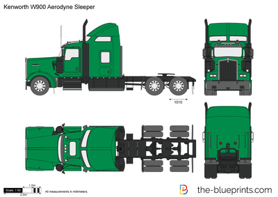 Kenworth W900 Aerodyne Sleeper