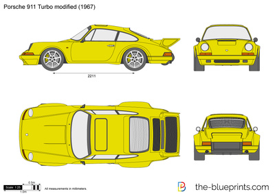 Porsche 911 Turbo modified (1967)