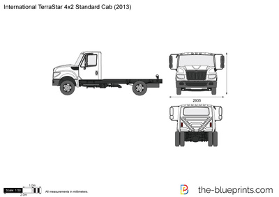 International TerraStar 4x2 Standard Cab