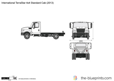 International TerraStar 4x4 Standard Cab