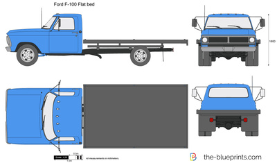 Ford F-100 Flat bed