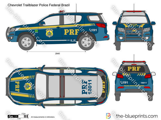 Chevrolet Trailblazer Police Federal Brazil