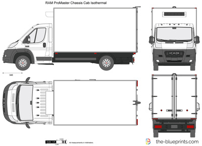 RAM ProMaster Chassis Cab Isothermal