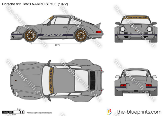 Porsche 911 RWB NARRO STYLE