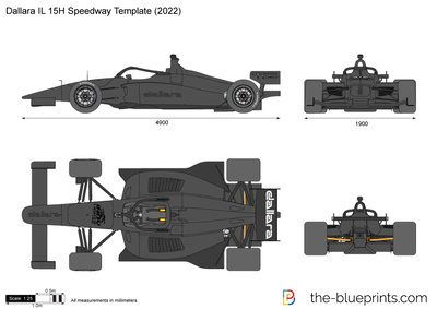 Dallara IL 15H Speedway Template (2022)