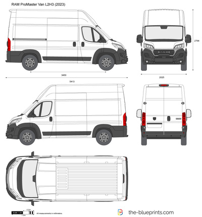 RAM ProMaster Van L2H3