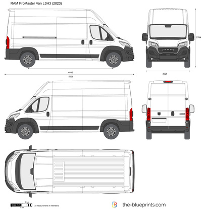 RAM ProMaster Van L3H3