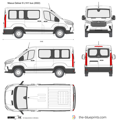 Maxus Deliver9 L1H1 bus