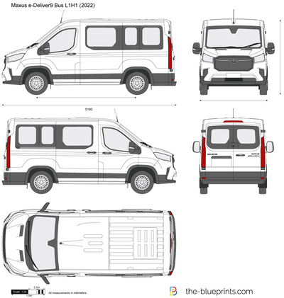 Maxus e-Deliver9 Bus L1H1