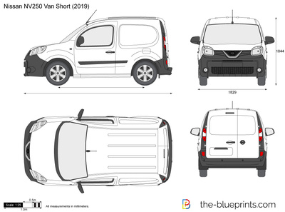 Nissan NV250 Van Short