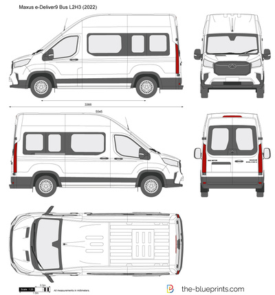 Maxus e-Deliver9 Bus L2H3